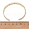 304 Stainless Steel Cuff Bangles for Women BJEW-G749-02G-5