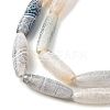 Natural Weathered Agate Beads Strands G-P570-C02-01-3