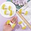 Cotton with Gypsum Artificial Flower Core for Hairpin Accessories DIY-WH20001-21A-3