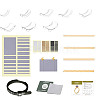 EVA Plastic Ring Size Adjustment Stickers Set FIND-PW0021-15B-1