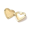 Brass Locket Pendant Cabochon Settings KK-L268-021G-02-2