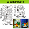 Camping Theme Carbon Steel Cutting Dies Stencils DIY-WH0309-3490-2