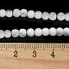 Crackle Glass Beads Strands GLAA-U001-4mm-07-4