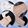 20Pcs 304 Stainless Steel Cable Chain Bracelet Making AJEW-SP0001-01-5