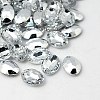 Imitation Taiwan Acrylic Rhinestone Cabochons GACR-A007-13x18mm-01-1