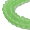 Transparent Glass Beads Strands X-EGLA-A034-T10mm-MD09-4