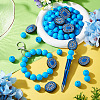 56Pcs 4 Styles Silicone Beads FIND-TA0010-75E-7