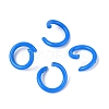 Spray Painted Iron Open Jump Rings IFIN-T017-04B-07-1