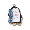 Winter Theme Alloy Enamel Pendants ENAM-M002-04I-P-1