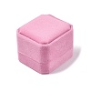 Square Velvet Ring Boxes VBOX-WH0002-01E-1