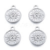 Non-Tarnish 201 Stainless Steel Pendants STAS-N098-223P-2