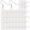 100Pcs 304 Stainless Steel Earring Hooks STAS-SC0010-42P-1