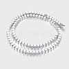 Non-magnetic Synthetic Hematite Beads Strands G-P338-25A-4mm-S-2