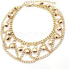 Bohemian Bell Alloy Tassel Anklets for Women FS-WG4DBF7-01-4