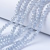 Electroplate Glass Beads Strands EGLA-A034-J6mm-A-2
