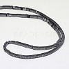 Electroplate Non-magnetic Synthetic Hematite Heishi Beads Strands X-G-J171A-3x3mm-03-2