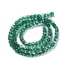 Electroplate Transparent Glass Beads Strands LS-EGLA-A035-T4mm-A18-2