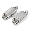 Non-Tarnish 304 Stainless Steel Bayonet Clasps STAS-M325-08P-2