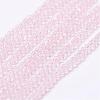 Transparent Glass Beads Strands EGLA-K010-A03-1