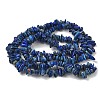 Natural Lapis Lazuli Chip Beads Strands G-E271-121-4