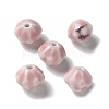 Vintage Porcelain Pumpkin Beads PORC-L080-A12-1