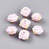 Opaque Acrylic Beads SACR-YW0002-01B-1