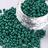 Baking Paint Glass Seed Beads SEED-US0003-3mm-K26-1