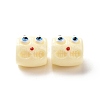 Halloween Opaque Resin Beads RESI-E023-01A-2