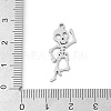 304 Stainless Steel Pendants STAS-U041-02A-P-3