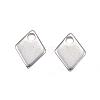 201 Stainless Steel Charms STAS-F039-85-P-1