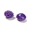 Synthetic Coral 3D Flower Rose Beads CORA-L046-A04-2