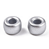 Spray Painted Plastic Beads KY-T025-01-G03-2