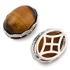 Natural Tiger Eye Multi-Strand Links KK-M304-03P-03-2