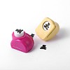 Mini Plastic Craft Punch Sets for Scrapbooking & Paper Crafts AJEW-F003-21B-1