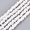 Opaque Glass Beads Strands GLAA-N019-3mm-03-1