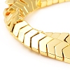 Electroplated Non-magnetic Synthetic Hematite Beads Strands G-F682-04A-G-3
