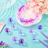 20Pcs 4 Colors Transparent Acrylic Beads MACR-TADJ0001-02A-6