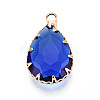 Transparent Glass Pendants KK-N283-02B-G-1