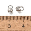 Brass Bead Tips KK-K388-50P-3