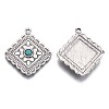 Alloy Pendants PALLOY-R113-17TAS-NR-2
