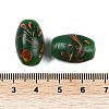 Opaque Handmade Lampwork Beads BLOW-D006-05G-4