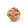 Handmade Cloisonne Beads KK-U042-13B-01-1