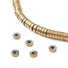 Electroplate Non-magnetic Synthetic Hematite Beads Strands X-G-J164A-3mm-07-2