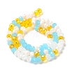 Glass Beads Strands EGLA-A034-M6mm-52-4