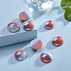 Opaque Glass Cabochons GGLA-S038-12F-10mm-2