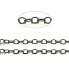 Brass Cable Chains X-CHC024Y-AB-1