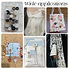 70Pcs 7 Styles Resin Buttons BUTT-PH0001-73-5