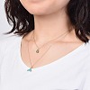 Zinc Alloy Enamel Double Layered Necklaces NJEW-JN02489-8