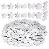 210 7 Styles Self Adhesive Acrylic Cabochons DIY-PH0023-16A-1