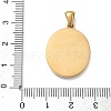 304 Stainless Steel Micro Pave Clear Cubic Zirconia Pendants CU-CBAF0F8-05E-G-3